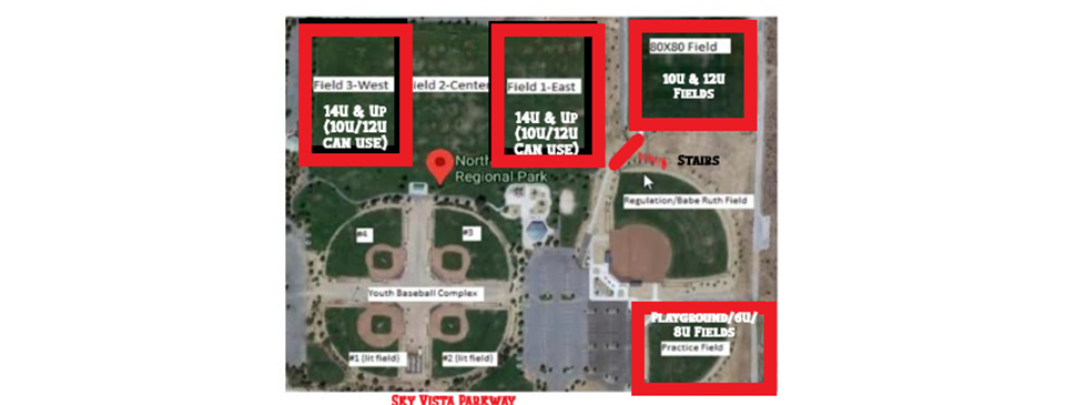 Fall 2023 Season Fields